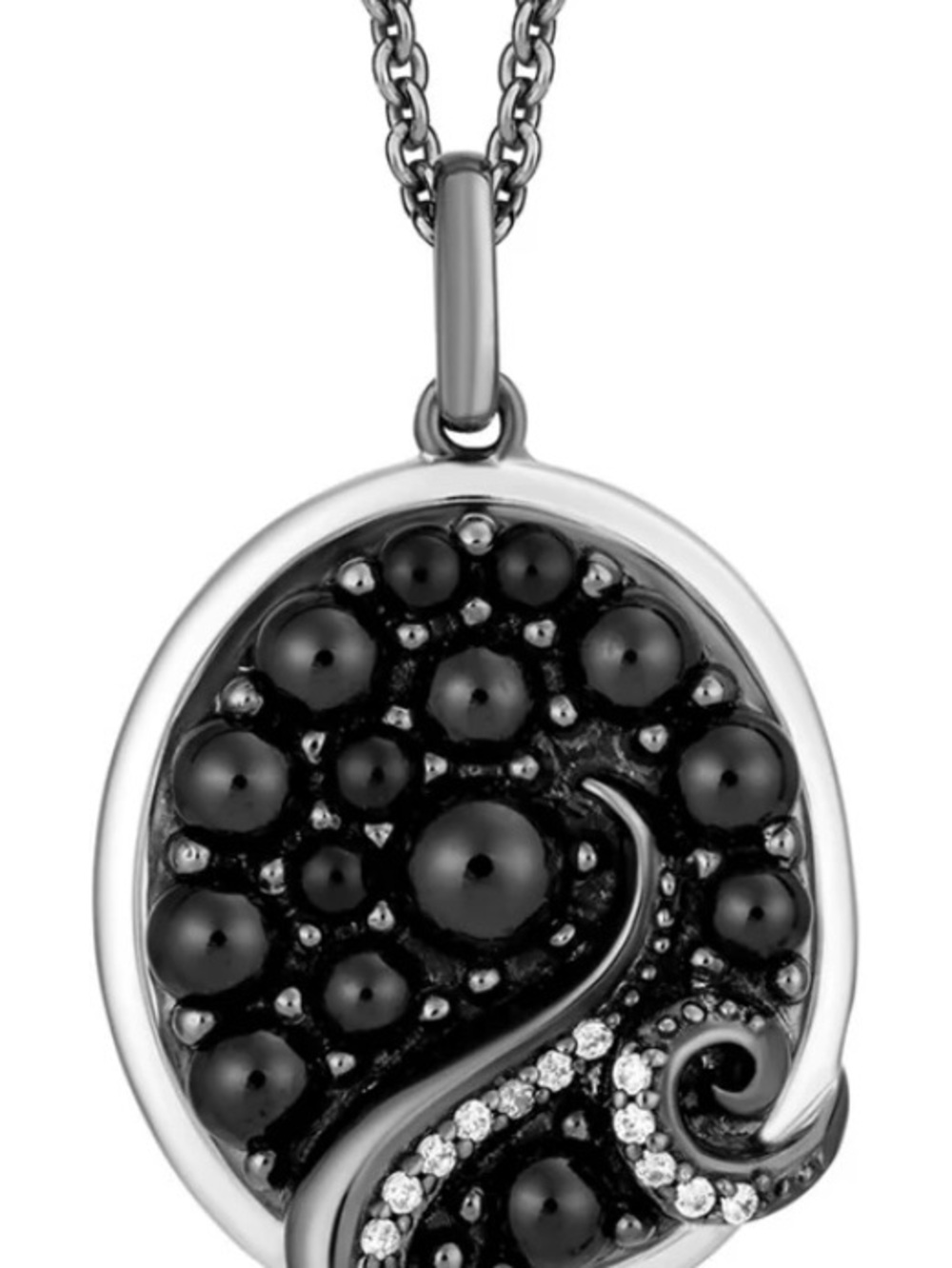 Disney’s Enchanted Jewelry Ursula Black Onyx Necklace